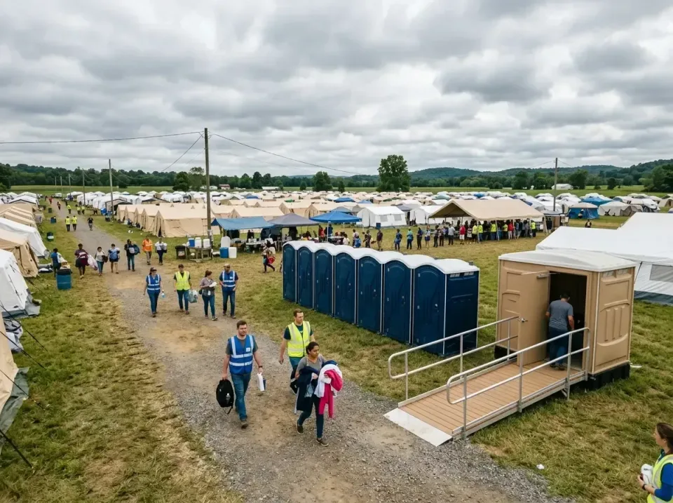 disaster-relief-camp-restrooms-010 — frequently asked questions, Dumpster & Portable Bathrooms Rental in Iowa